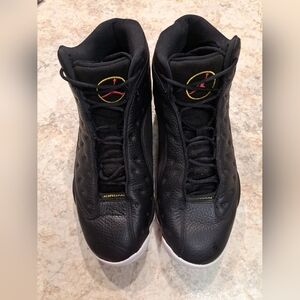 Nike Jordan Sz 13 Retro Mid Playoff 2022 Black EUC